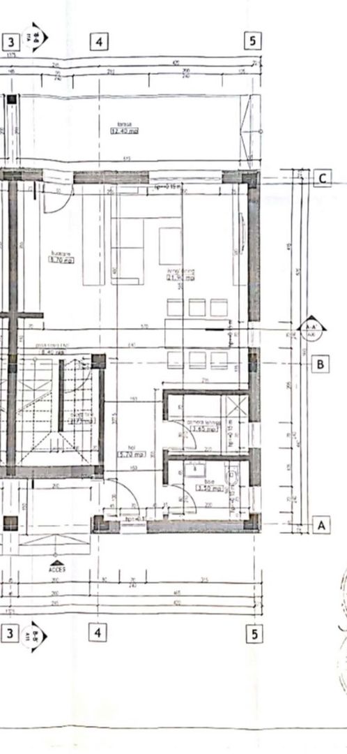 Vila P+1+M 5 camere Popesti-Leordeni-Centura A0 - Schiță 14