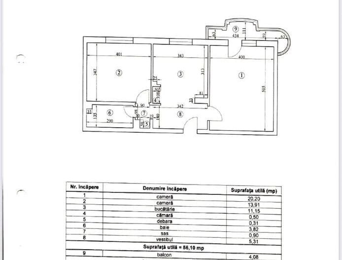 Vanzare Apartament 2 Camere Intre Nerva Traian si Mall Vitan - Poză 7