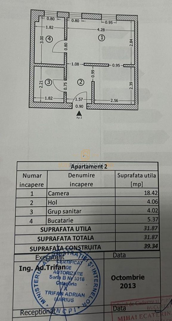 Garsoniera de vanzare, Confort Urban, Targ Pucheni, Rahova - Poză 10