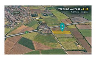 Teren 4 ha – DJ 691 Giarmata | Lângă A1 - Poză 5