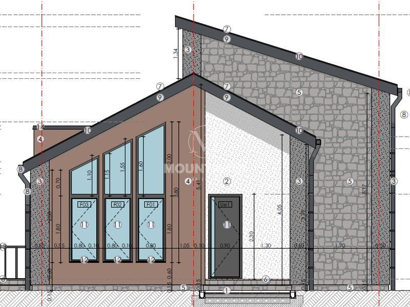 Casa moderna  5 camere 155 mp/utili, teren 515 mp, Bod/Brasov - Poză 3