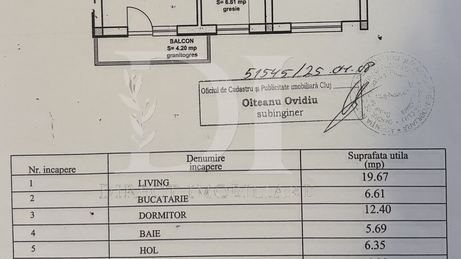 Apartament cu 2 camere -zona Cetății -Florești - Poză 15