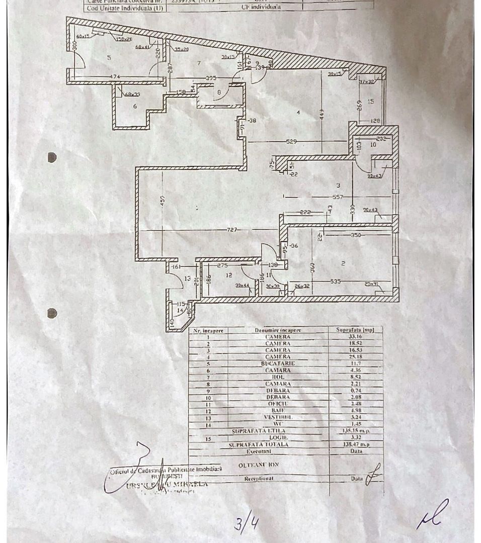 Apartament 4 camere Magheru 135mp Risc 1 - Poză 22