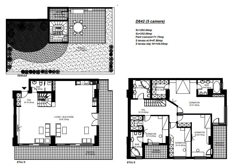 Penthouse tip duplex I View spectaculos I Zona Herastrau - Poză 3