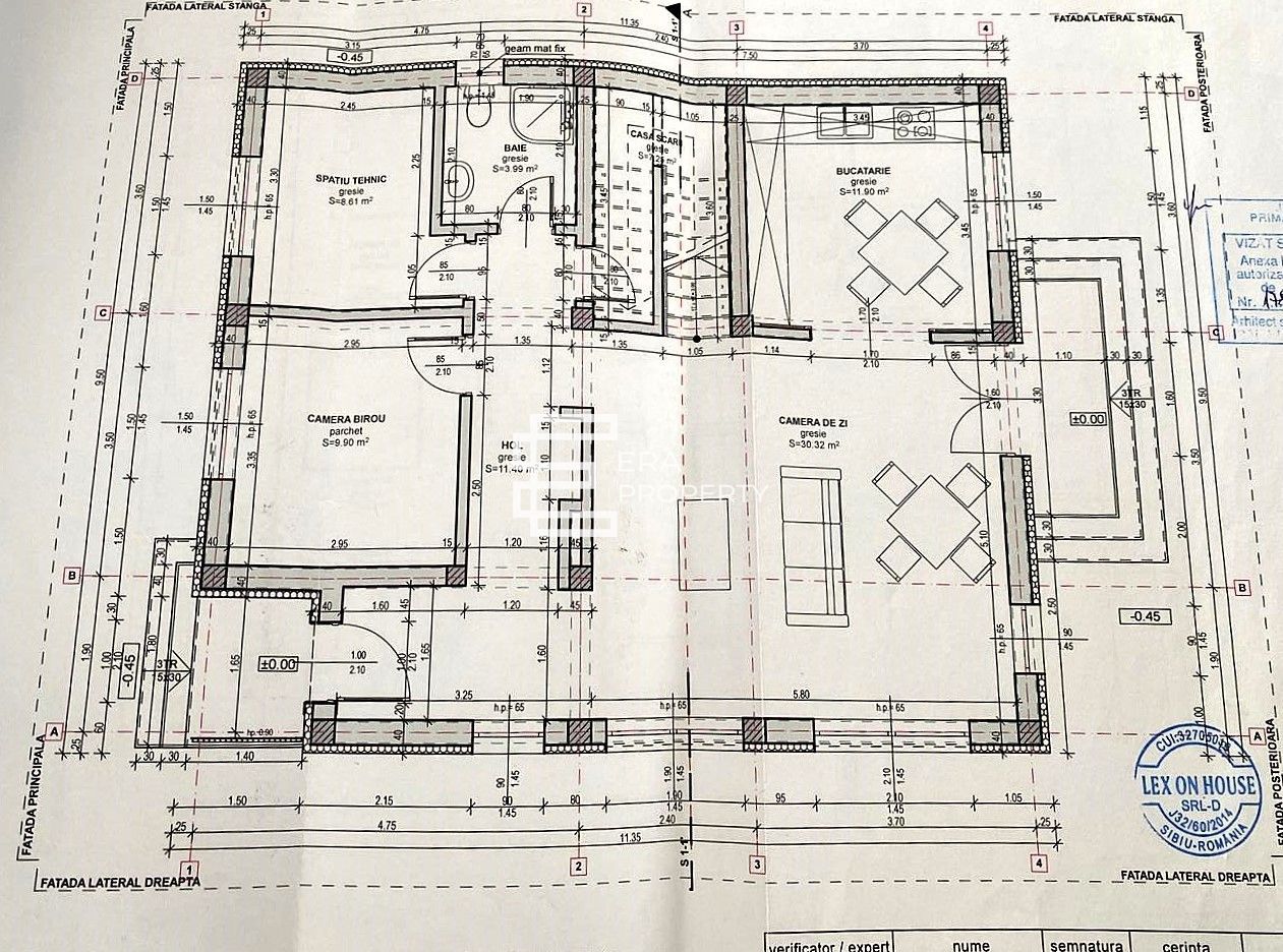Casă single modern amenajata- panouri fotovoltaice –Cartierul Primaverii Sibiu - Schiță 20