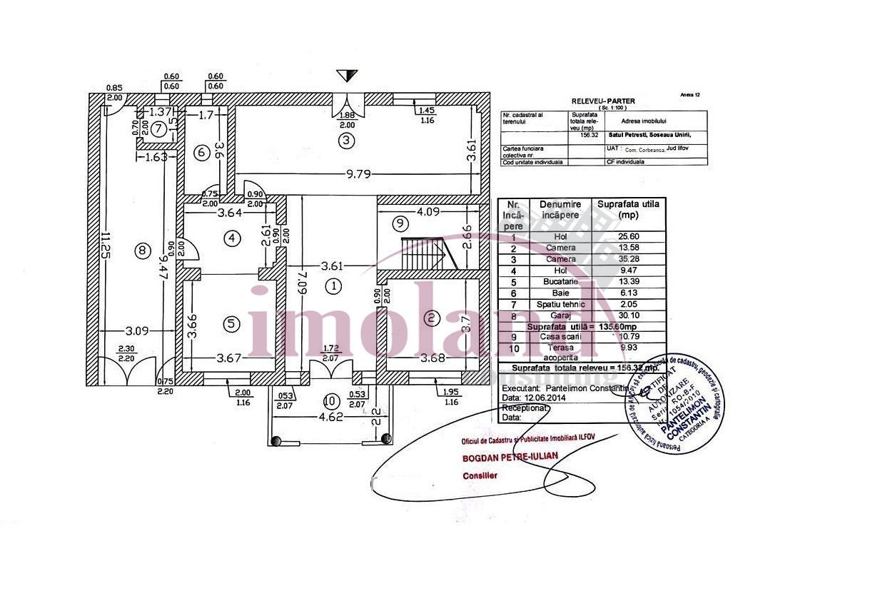 Vila - 8 camere - inchiriere - Corbeanca - Schiță 14