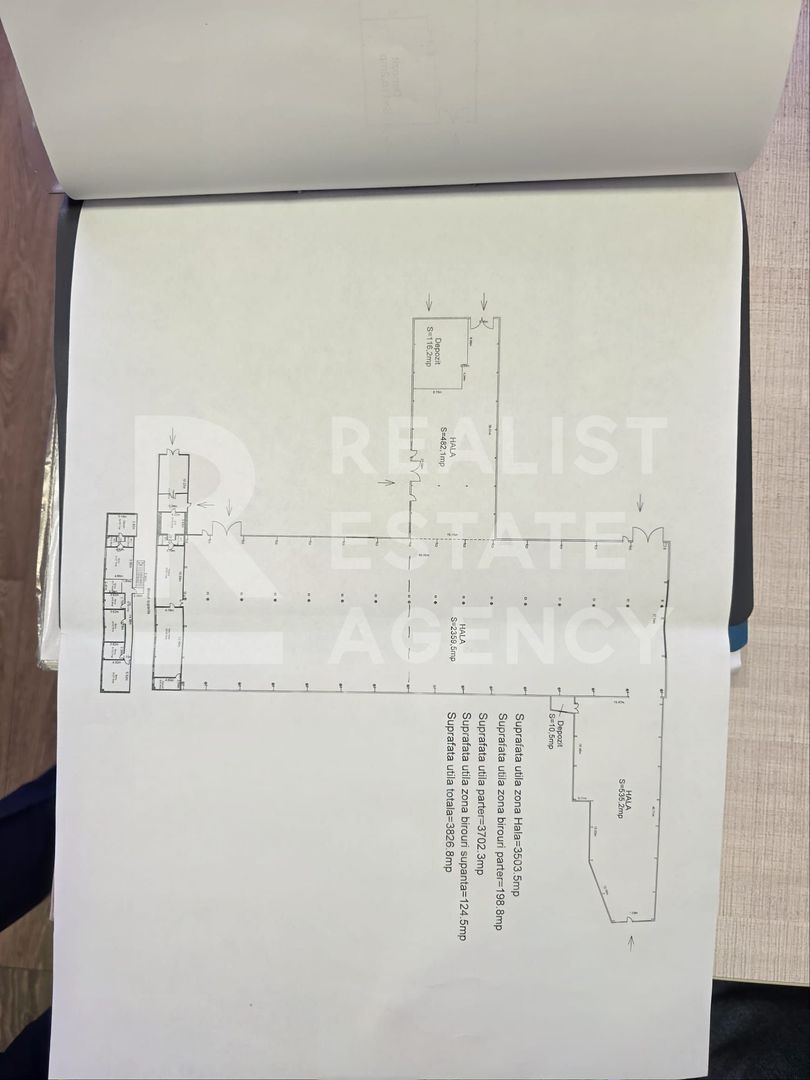 Hală industrială de închiriat 3820 -  mp, Cristian - Poză 6