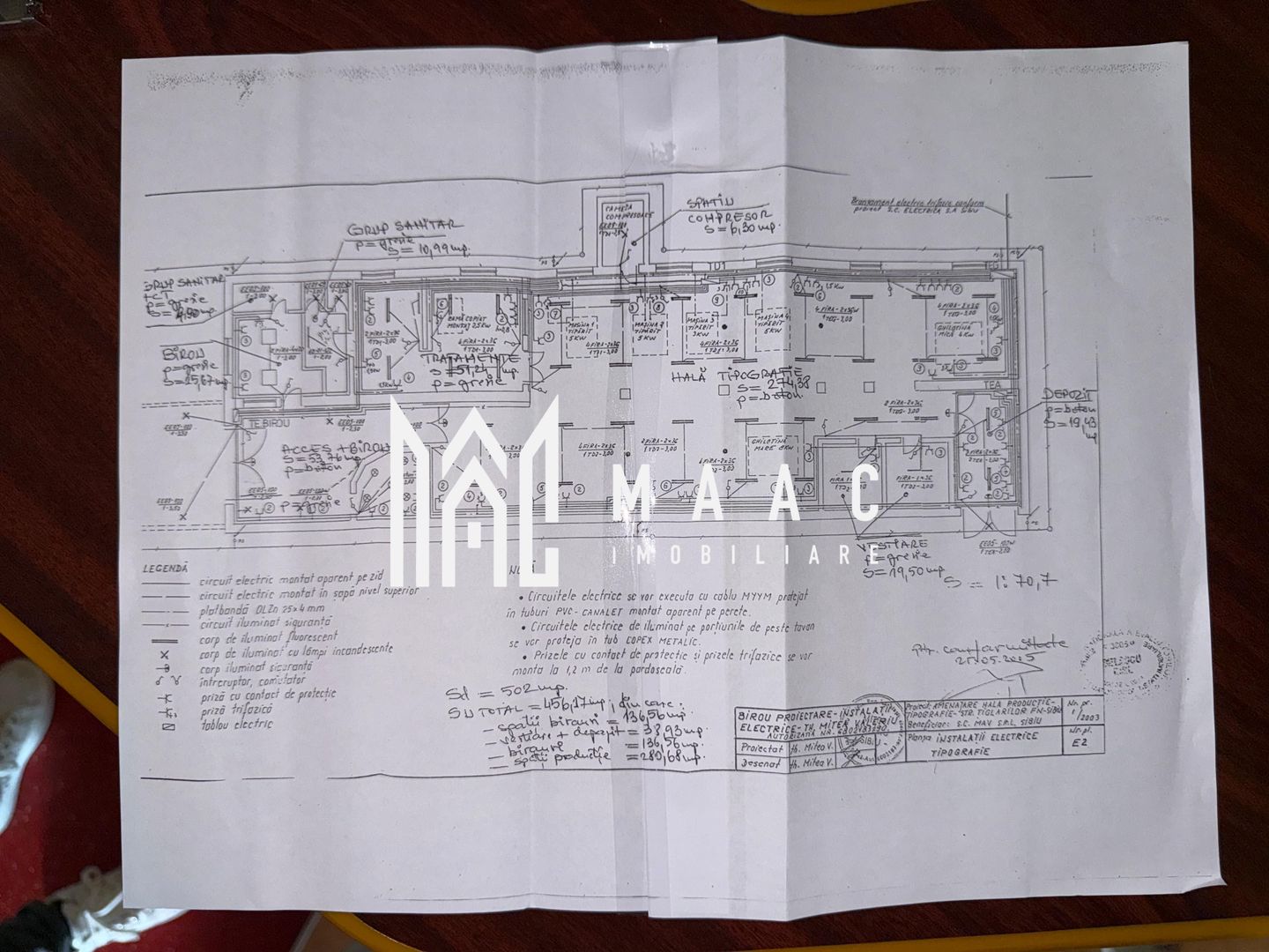 Hala industriala 500MP | Utilitati | Lacul lui Binder - Schiță 24