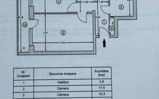 3 camere Drumu Taberei-Bd. Timisoara - Schiță 7