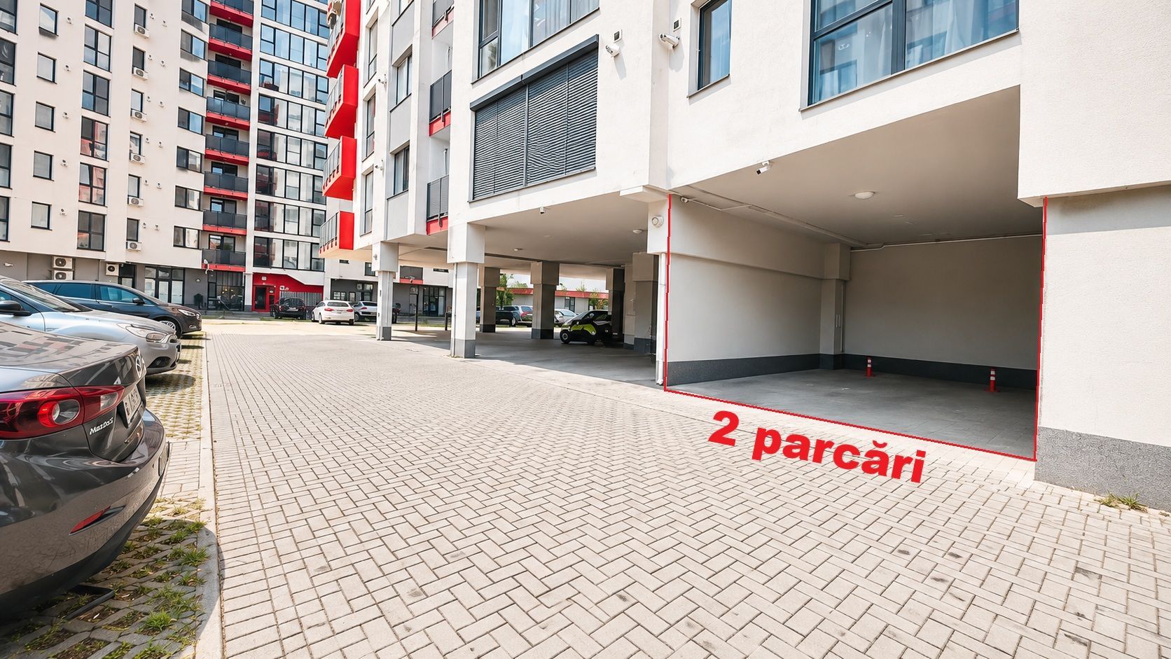 De închiriat 2 loc parcare,acoperită, la Ared R20 OMV Kaufland, Arad - Poză 1
