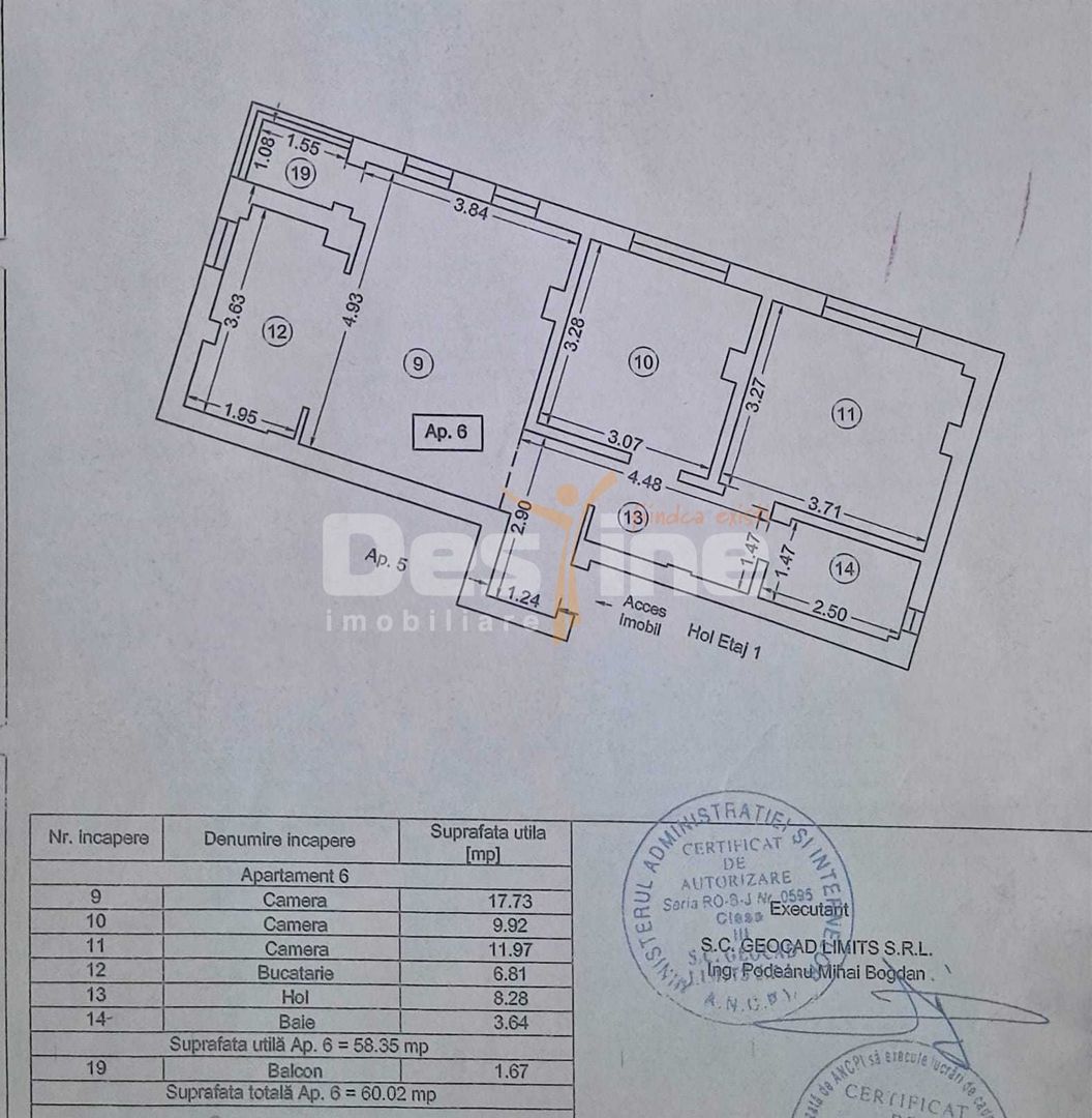 Apartament 3 Camere, Gata de Mutare, cu Parcare Privată - Poză 8