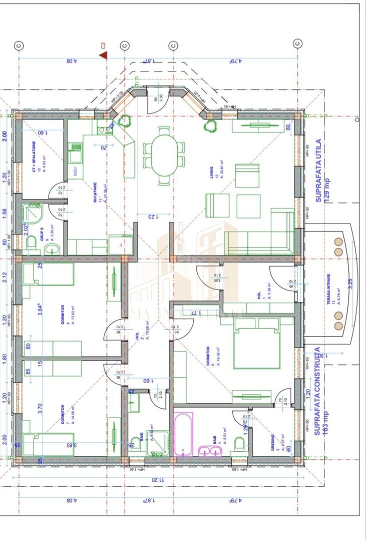 Ocazie! Casa individuala 4 camere Sanpetru Brasov - Poză 20