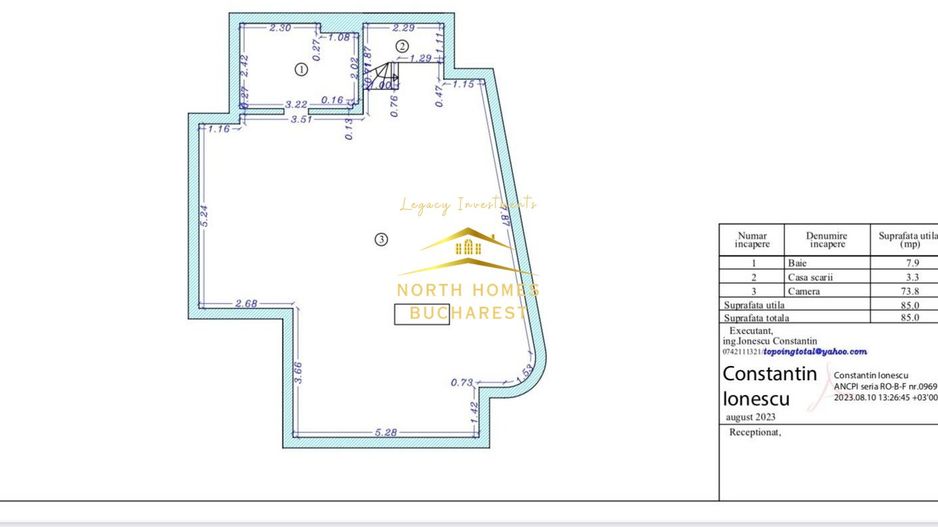 Vila de vanzare  cu acces dublu -zona ARCUL DE TRIMUF-PARCARE - Poză 11