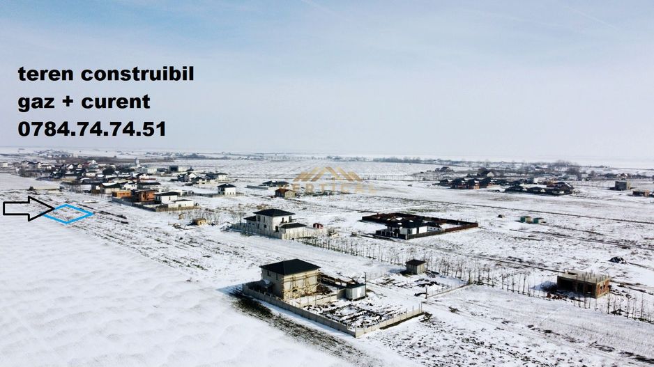 Teren constructie casa | 340 mp | comuna Berceni - Poză 1