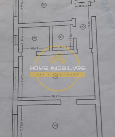 Etajul 2/ Apartament 3 camere/   Fara Risc Seismic/Zona Podu Ros! - Poză 6