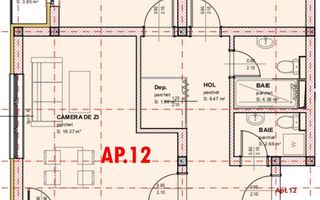 Apartament 3 camere | Decomandat | Zona Brana - Poză 1