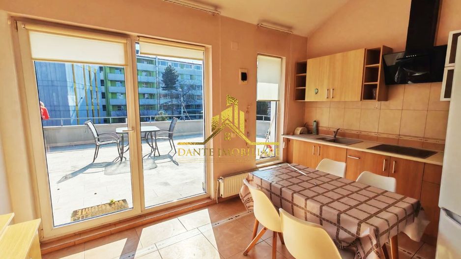 2 camere, mobilat modern, terasa 30 mp, parcare, Zorilor, Sigma, UMF - Poză 14