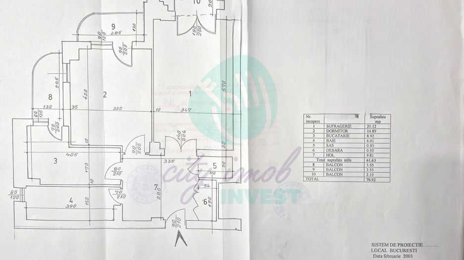 2 Camere pe Decebal-Ideal Investitie - Poză 1