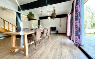 INVESTITIE Vila moderna + vila la rosu, teren 1480 padure - Poză 5