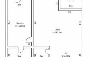 Apartament cu 2 camere, 2 băi, parcare, lângă Pădurea Făget. - Poză 8