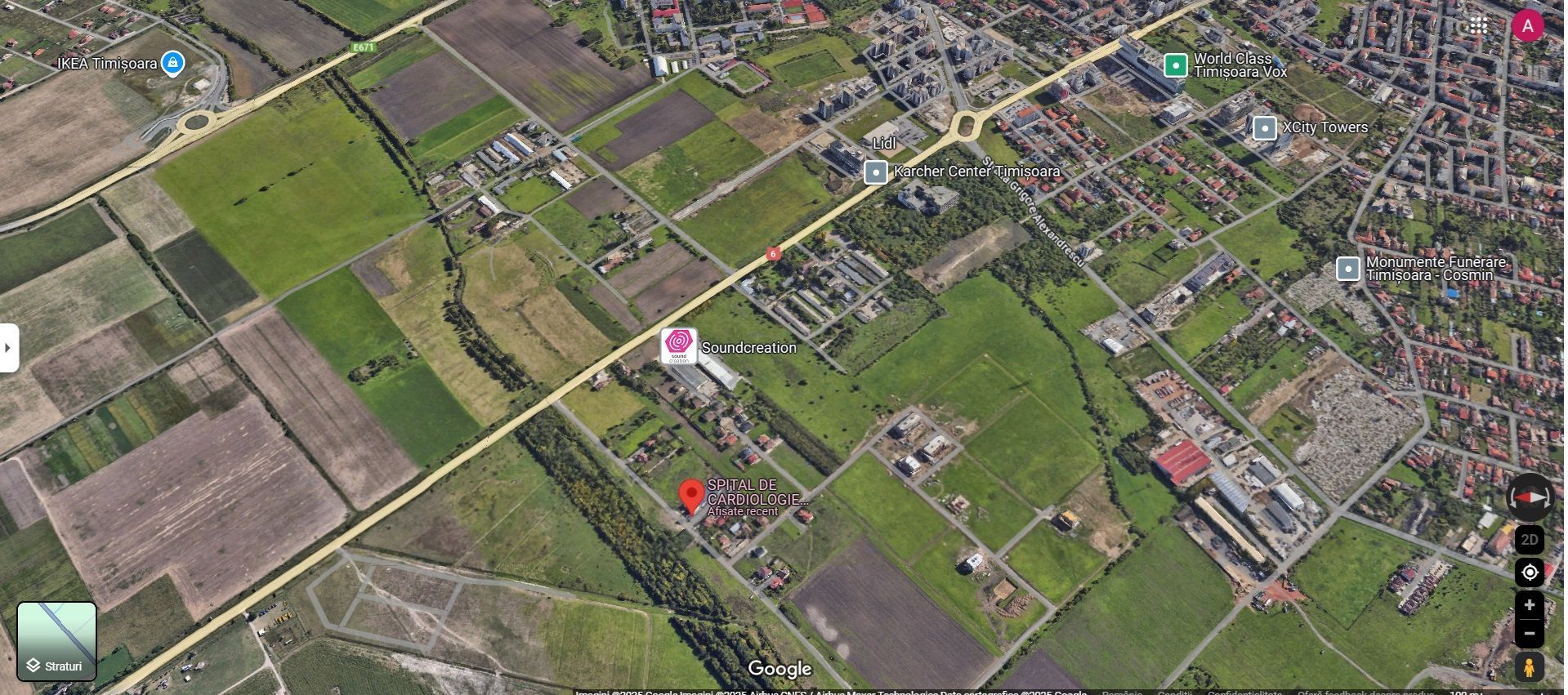 Teren 700 mp Torontalului | Spitalul Rocordis | P+2E. POT max. = 30%. CUT max.=1 - Poză 2