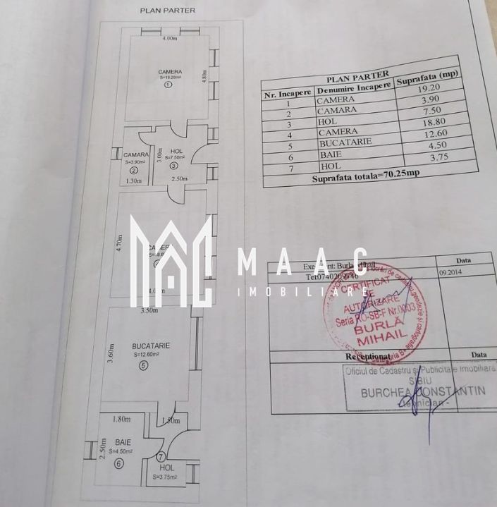 Casa individuala | Teren 868 MP | 2 bai | Pivnita | Arpasu - Schiță 12