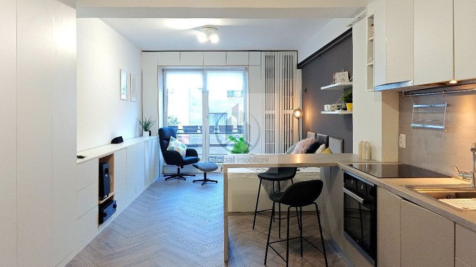 Garsonieră modernă Grivița | 39 mp | Mobilată complet | 600 € - Poză 16