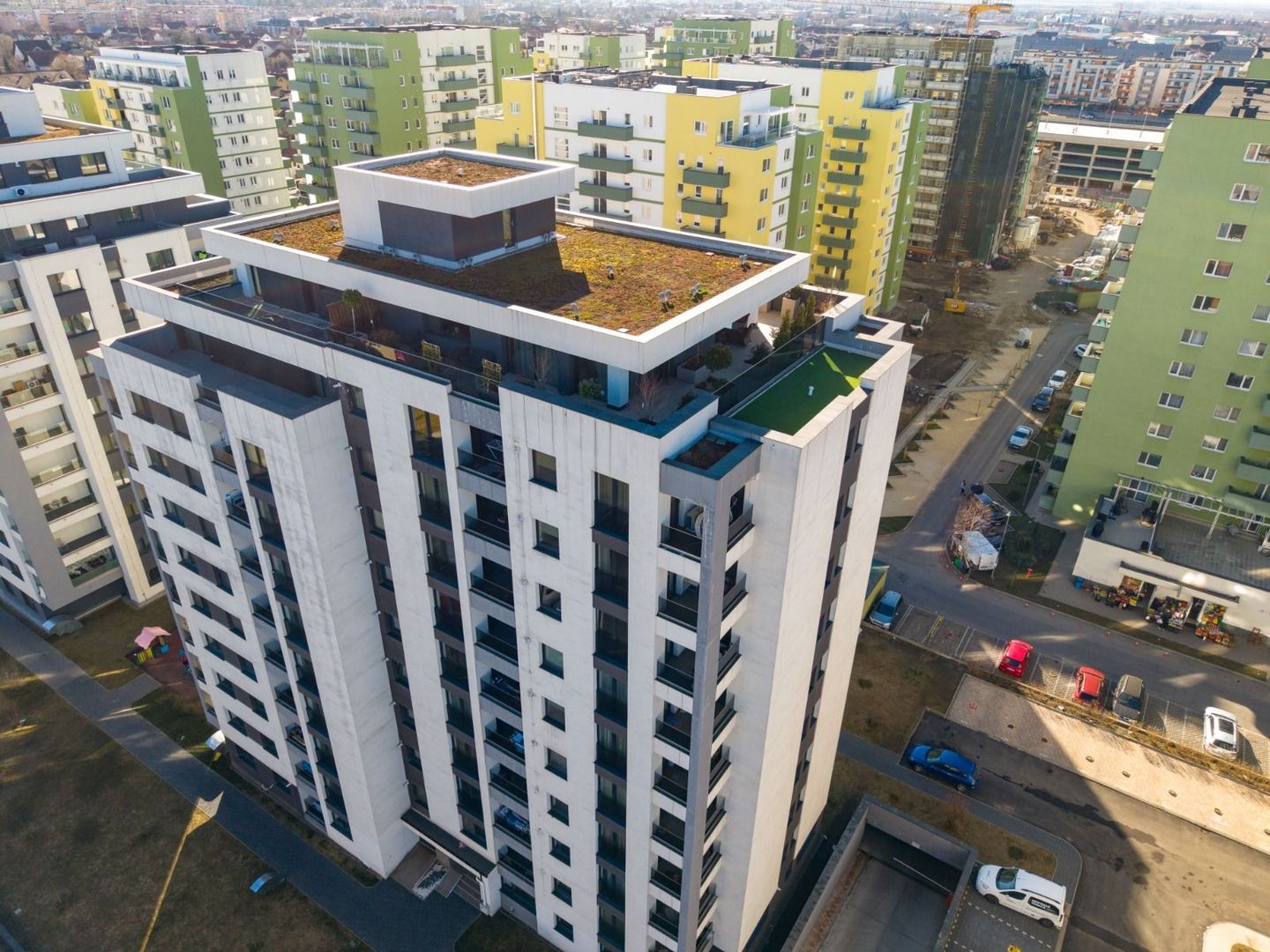 Penthouse superb, 3 camere+parcare subterana ,203 mp-Coresi - Poză 34