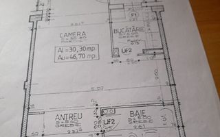 Vanzare apartament cu 1 camera in zona Piata Marasti! - Schiță 9