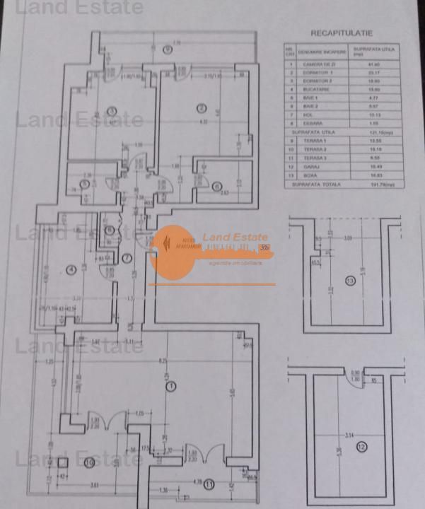 3 camere Primaverii-Aviatorilor (loc parcare-boxa) - Poză 1