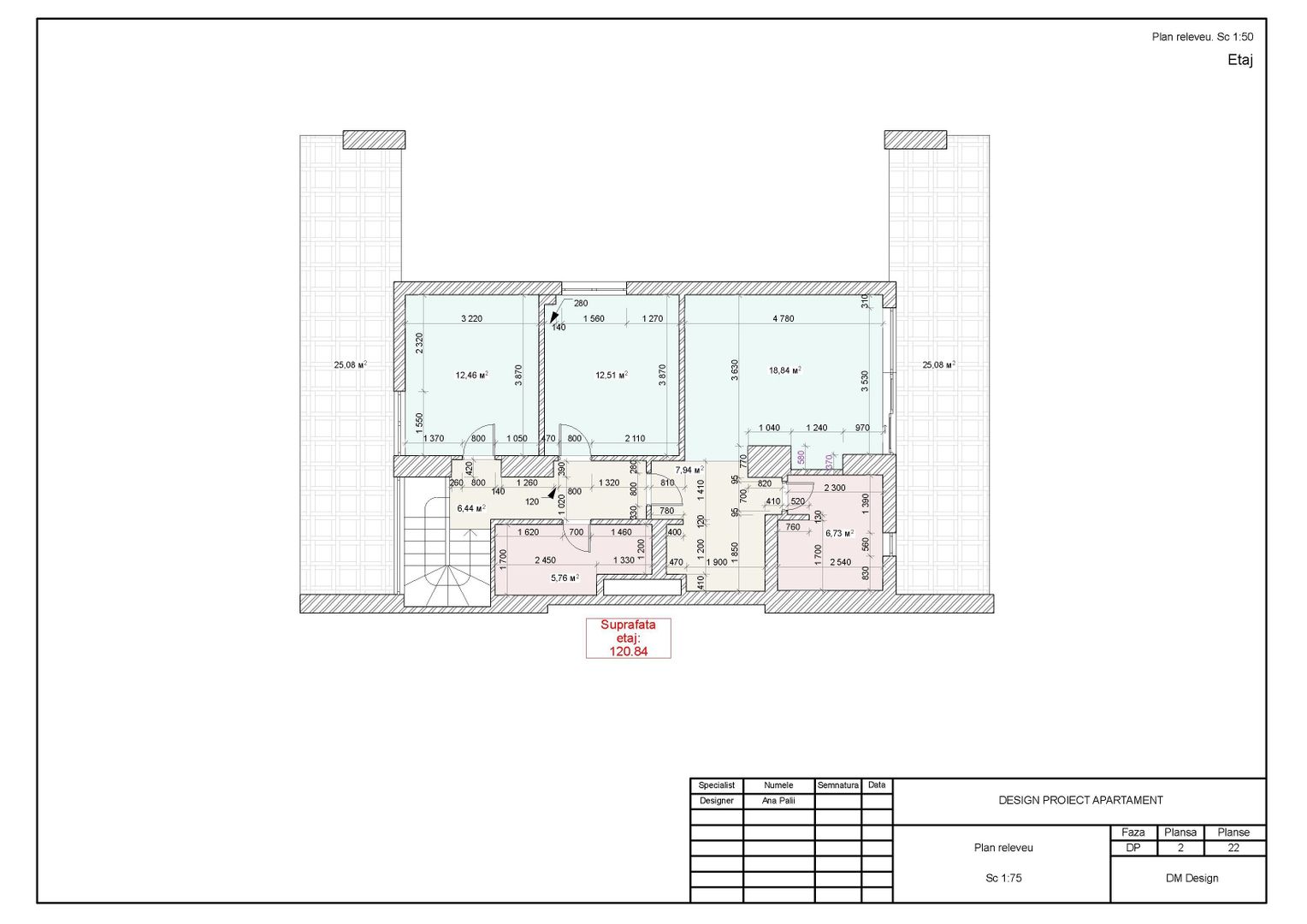 Apartament 4 camere Herăstrău | De închiriat - Schiță 20