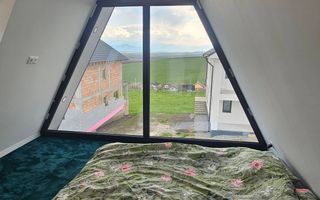 Casă nouă la cheie, tip A-frame, intabulată, în Șura Mare - Poză 6