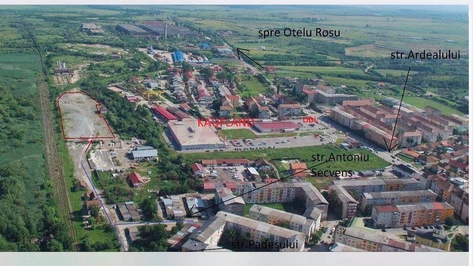TEREN INTRAVILAN \ 15.500 MP ÎN CARANSEBEȘ, ZONA PIPIRIG, - Poză 1