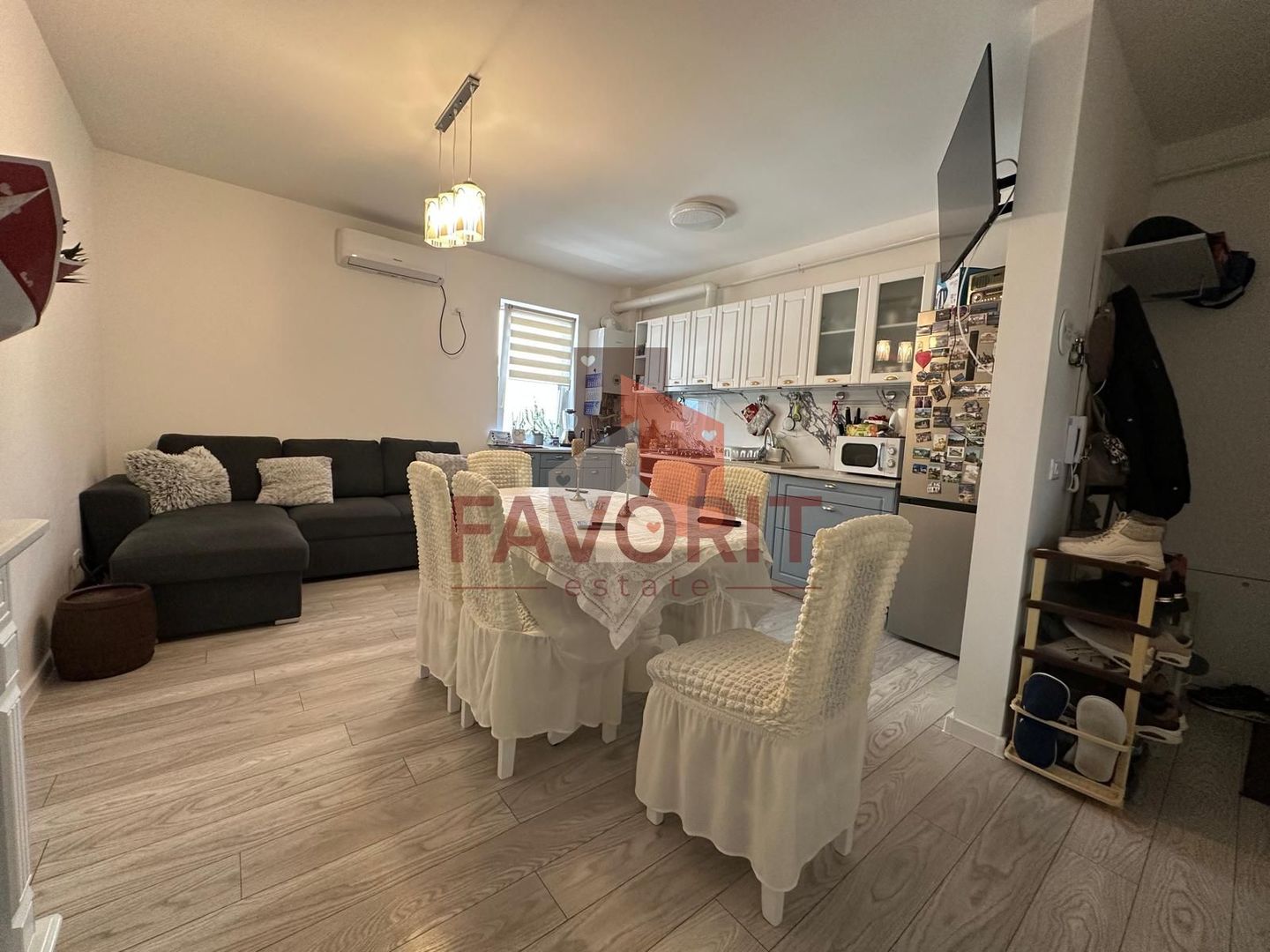 3 camere | etaj intermediar | centrala proprie | mobilat si utilat | loc parcare - Poză 1