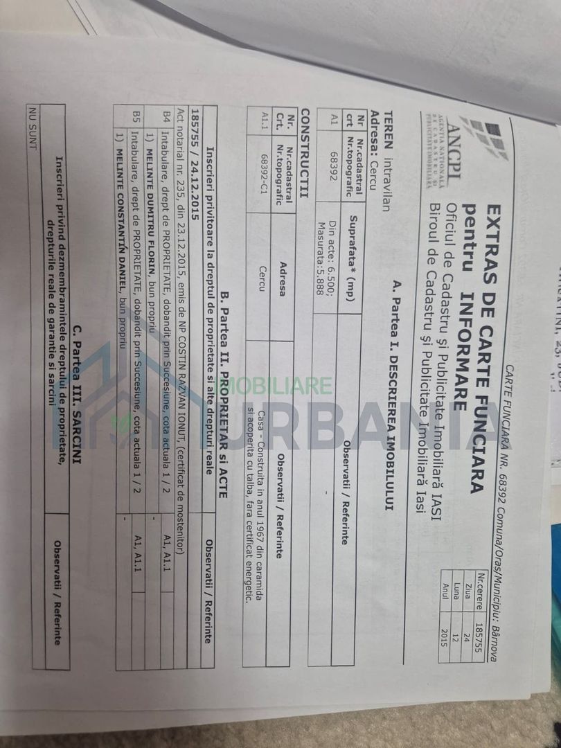 Teren 6.500 mp în Cercu/Bârnova – utilități trase (gaz, apă, curent) - Poză 4