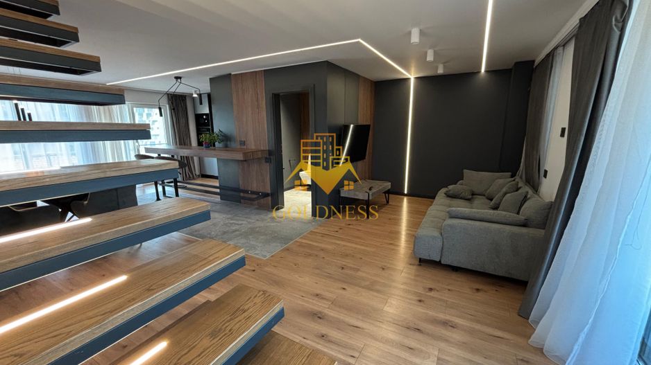 Penthouse mobilat lux, parcare, AC, bloc nou, Semicentral, zona Horea - Poză 7