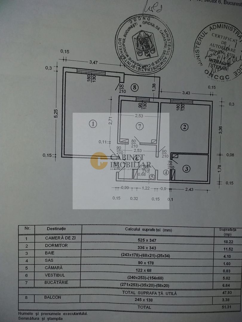2 Camere - 52MP | Decomandat | 3/4 | Metrou Gorjului la 8 minute - Schiță 10