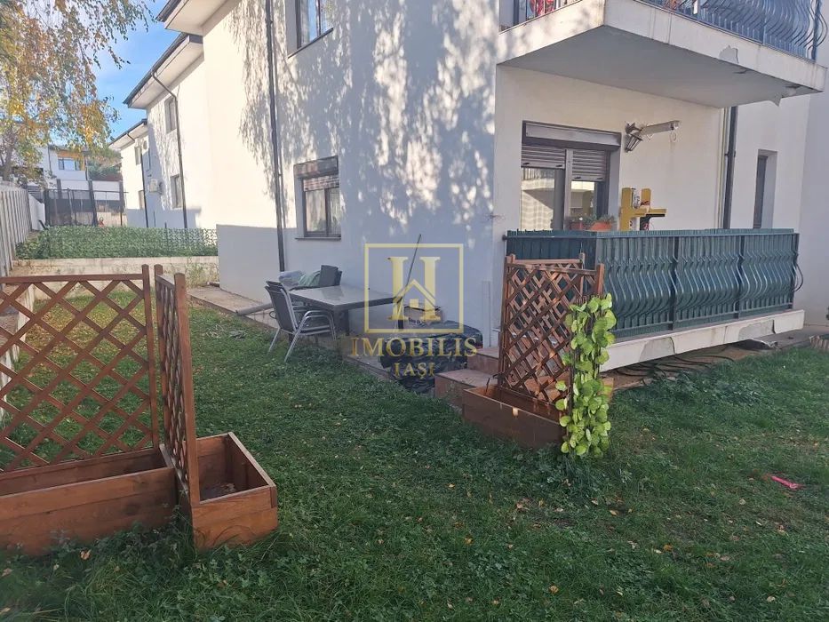 Apartament 3 camere Dec 60 mp mobilat cu gradina Bucium 100000 euro - Poză 7