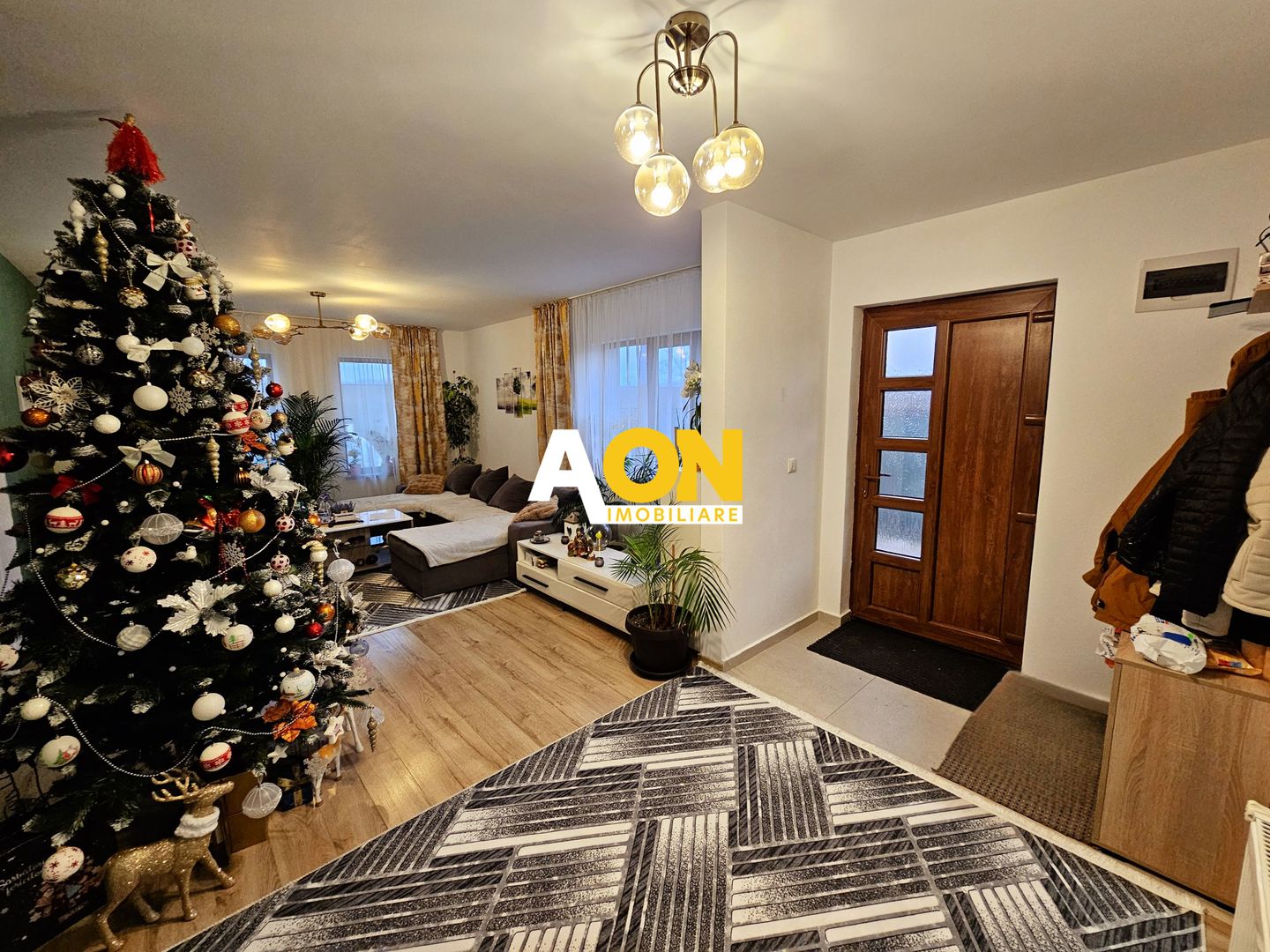 Casa noua, mobilata, utilata, 3 camere, 1521 mp teren, Santimbru - Poză 3