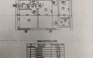 3 Camere | 9 min Metrou Titan - Schiță 14
