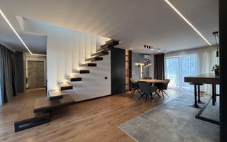 Penthouse mobilat lux, parcare, AC, bloc nou, Semicentral, zona Horea - Poză 2