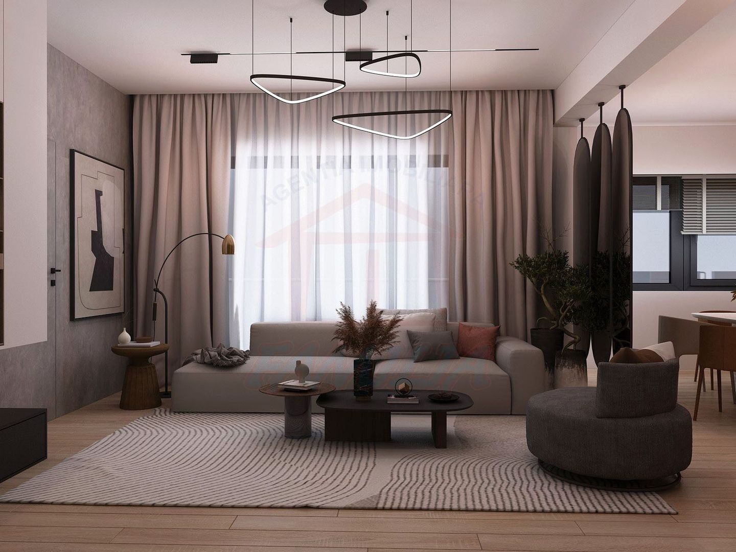 Apartament cu 3 camere de vânzare în Central, Galati - Poză 6