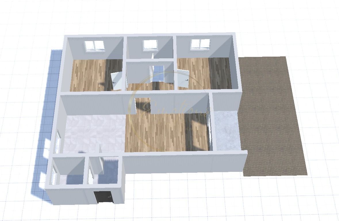 Apartament 3 camere - Dumbravita | Parter cu terasă&curte plus 2 locuri parcare - Schiță 22