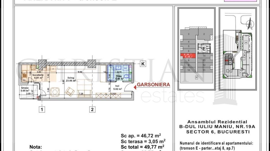 Garsonieră Finisată 43 mp - Smart Residence Lujerului Faza 2 - Poză 5