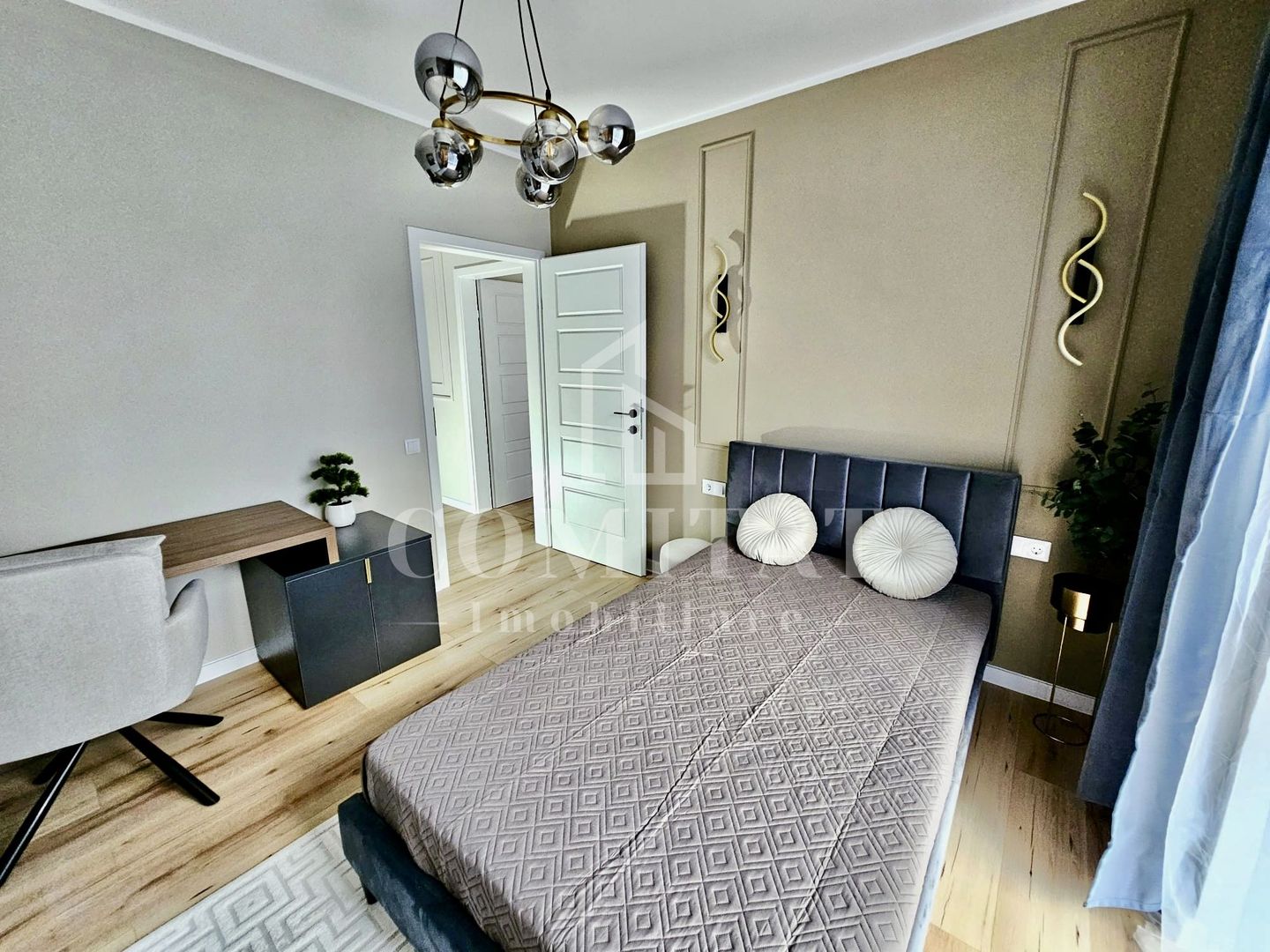 Apartament ultrafinisat | 3 camere | Zona Str Tineretului - Poză 8