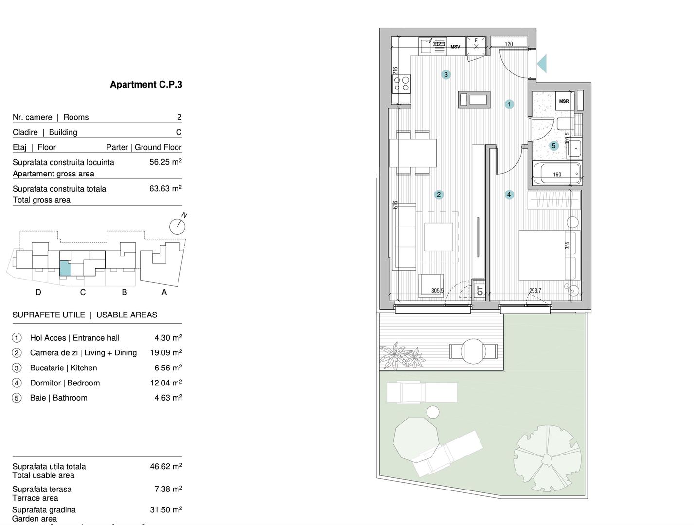 APARTAMENT 2 CAMERE | MOBILAT SI UTILAT PREMIUM | CASA PRESEI - Poză 20