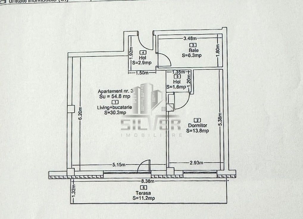Apartament ultrafinisat la 3 minute de Baza Sportiva. - Poză 11