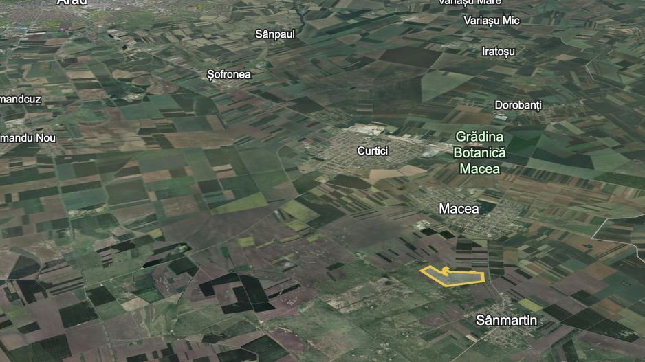 Teren 42 ha pentru parc fotovoltaic – Macea, Arad - Poză 4