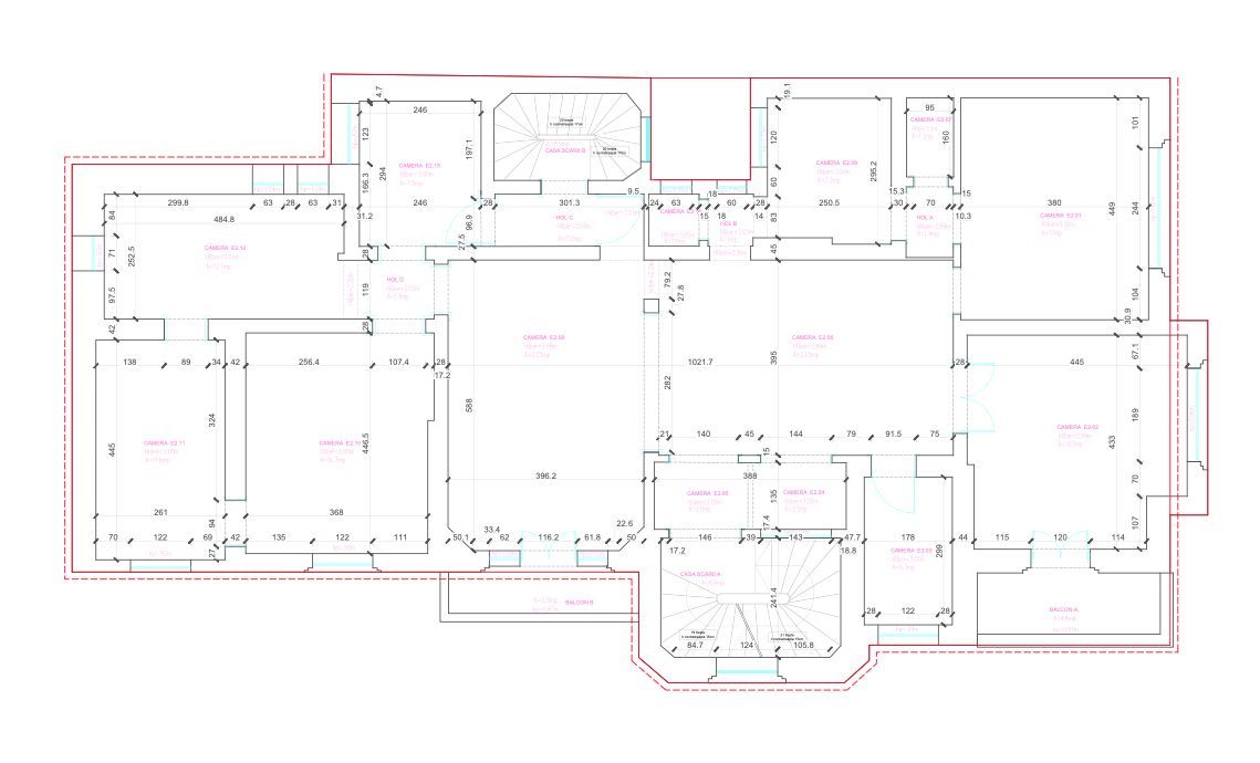 Imobil S+P+3 cu potential investitional ridicat | Ideal clinica, hotel boutique - Schiță 15