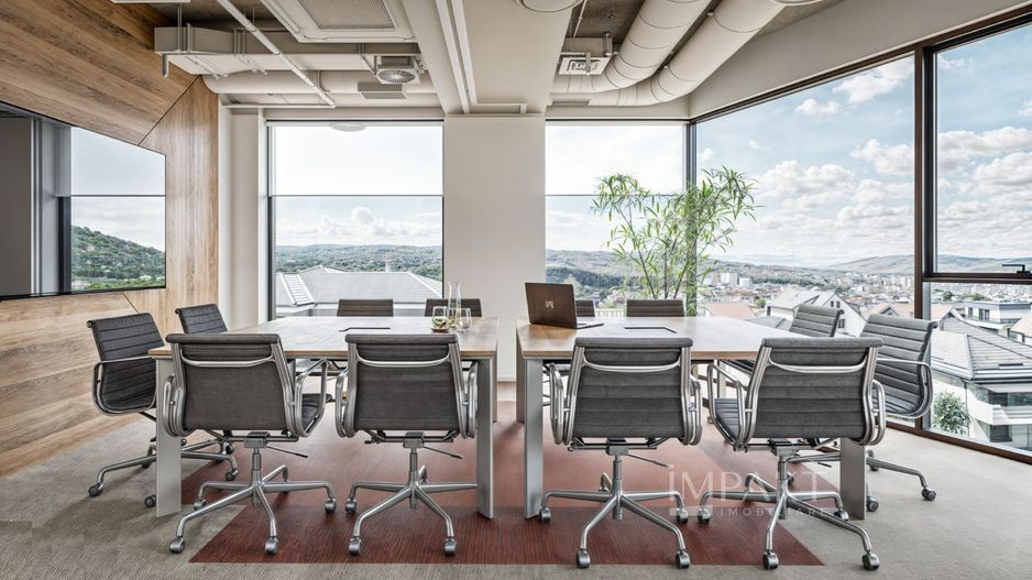 Spatiu birouri  1320 m2 finisat Europa - Poză 15